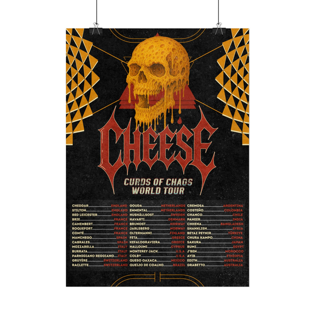 Cheese: Curds of Chaos World Tour Print