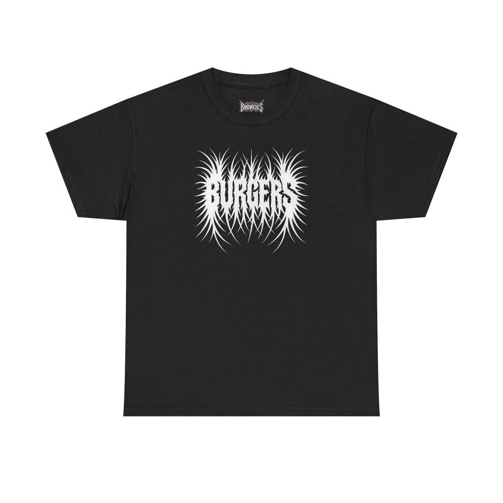 Burgers Black Metal Basic Tee - Unisex