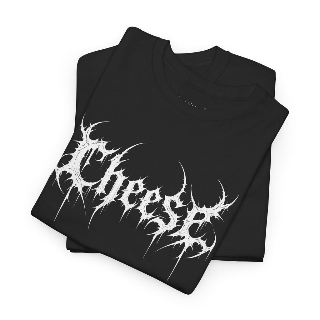 Cheese Black Metal Basic Tee - Unisex