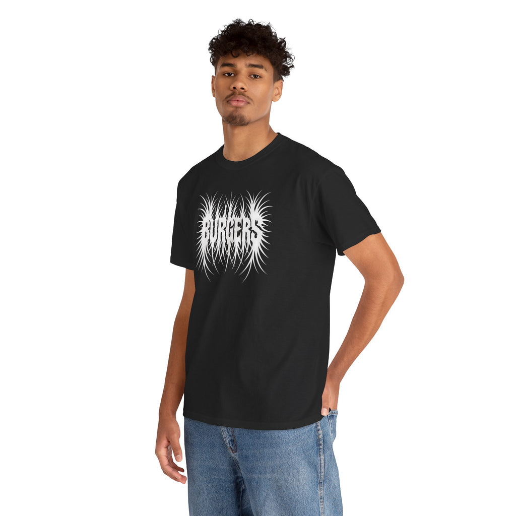 Burgers Black Metal Basic Tee - Unisex