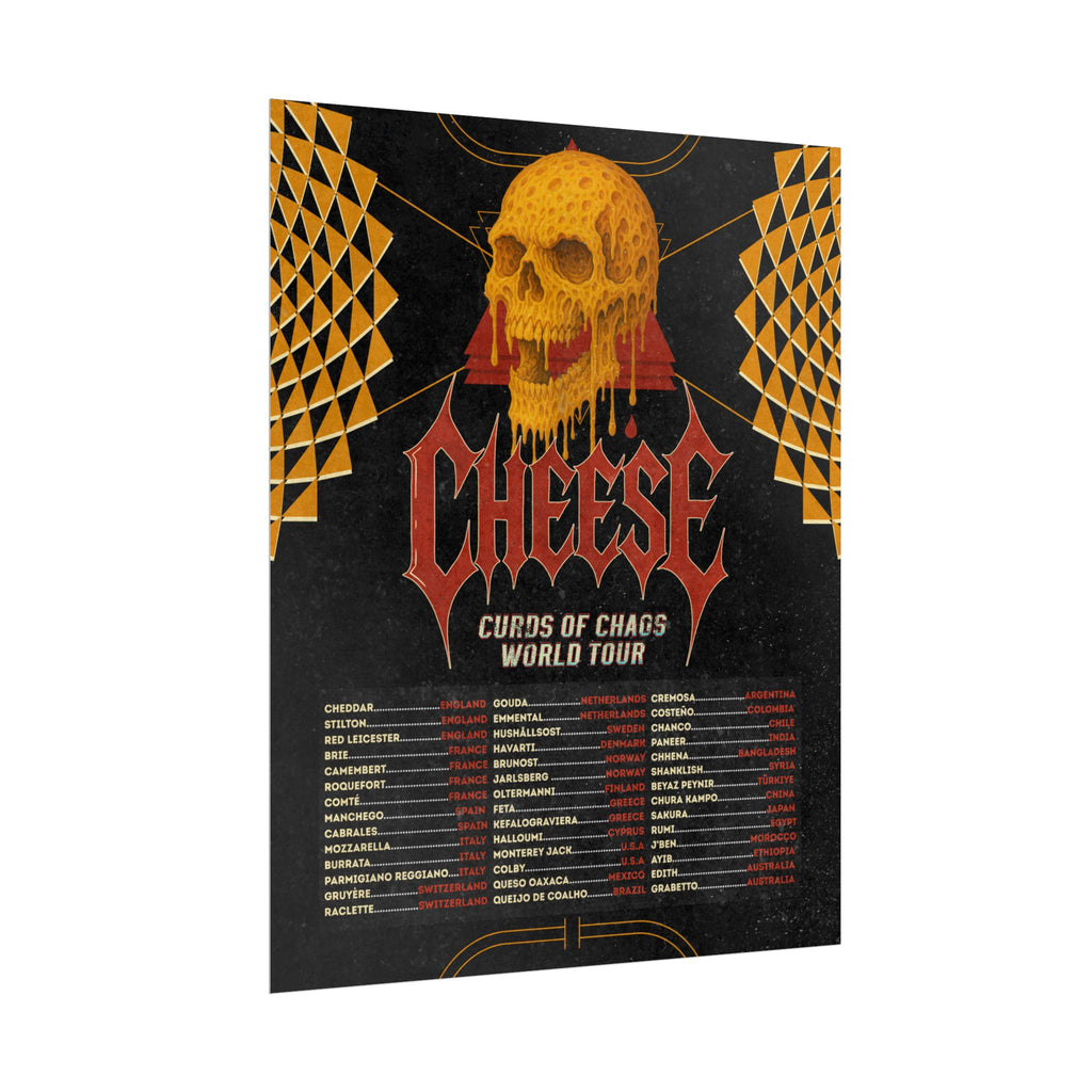 Cheese: Curds of Chaos World Tour Print