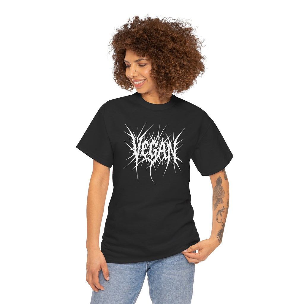 Vegan Black Metal Basic Tee - Unisex